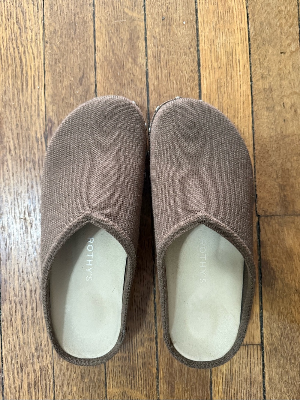 Rothy’s Brown Slip-On Studded Mule Clog - Picture 4 of 5